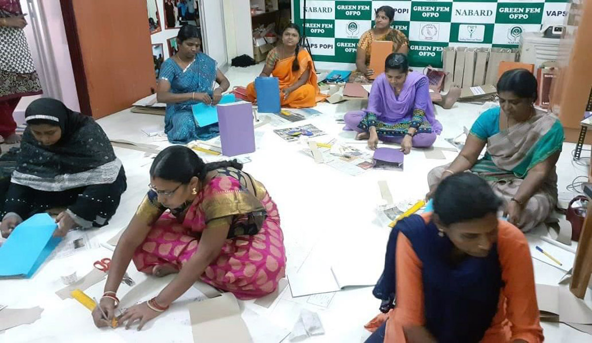 Paper Bag Making Training